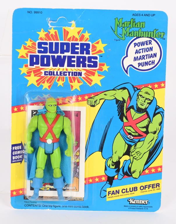 1985 KENNER SUPER POWERS MARTIAN MANHUNTER 23 BACK (1 of 3)