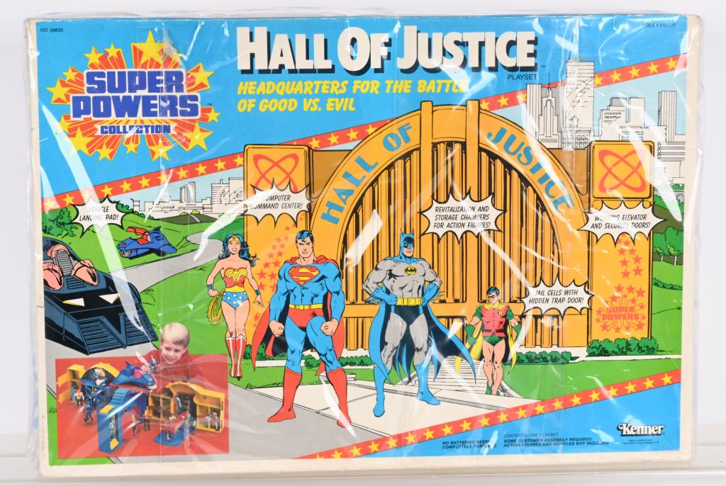 1984 KENNER SUPER POWERS HALL OF JUSTICE MIB (1 of 5)