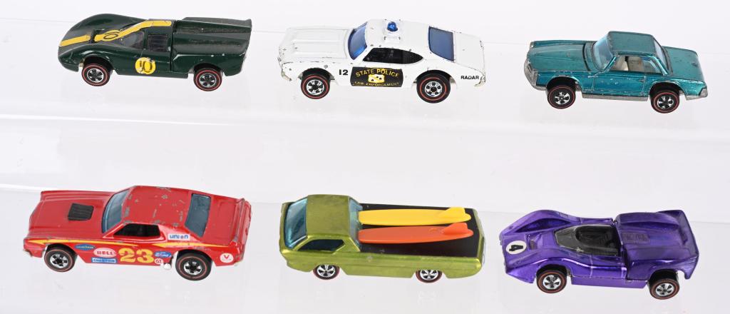 6- HOT WHEELS RED LINES (1 of 3)