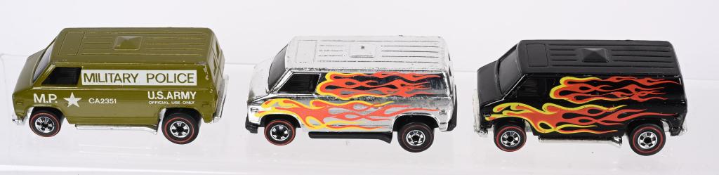 Hot Wheels Redlines Military Police Van Die Cast