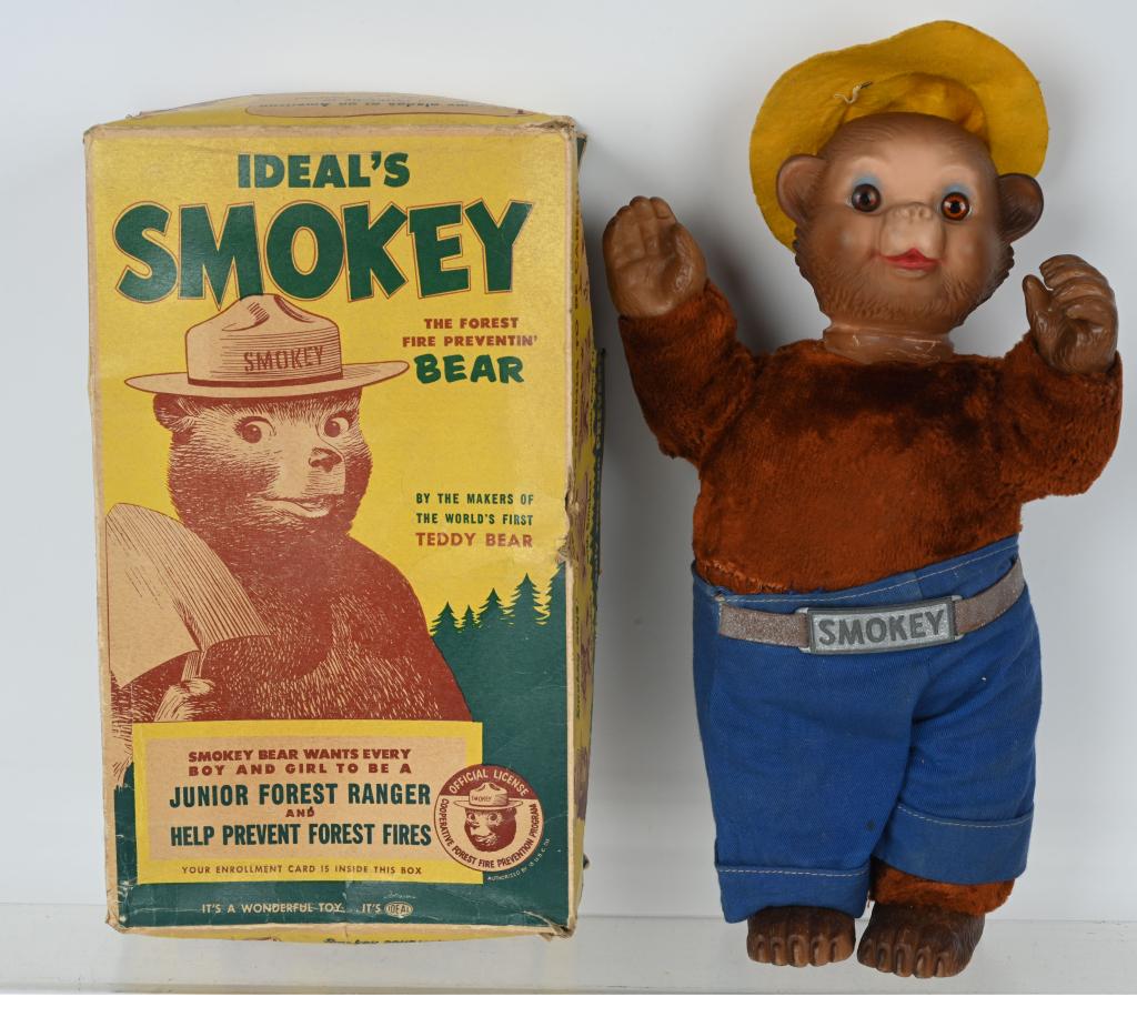 Smokey the bear hand puppet cheap 1969