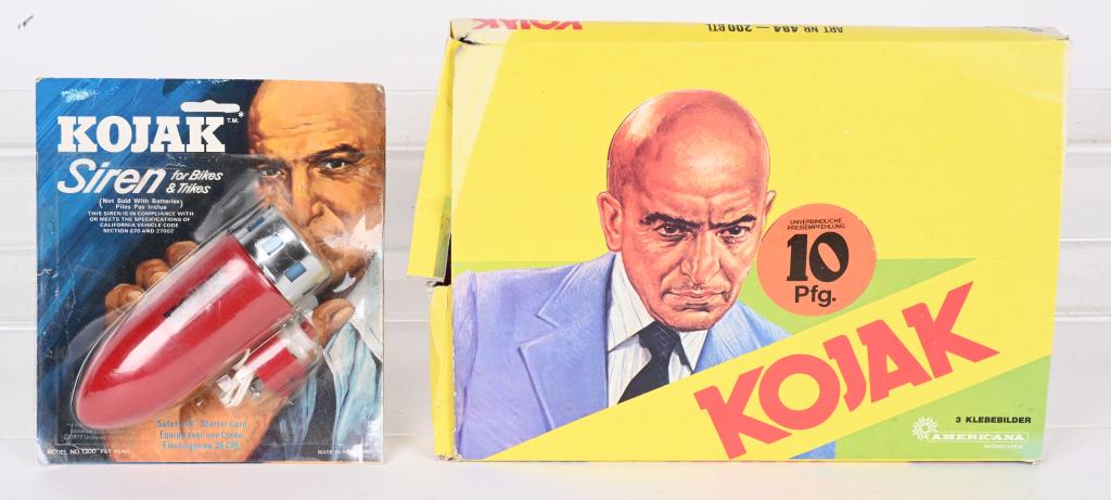 KOJAK BIKE SIREN & STICKER BOOKS (1 of 4)