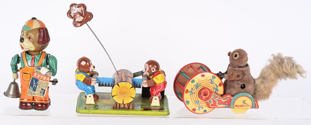 3- JAPAN WINDUP ANIMAL TOYS (1 of 5)