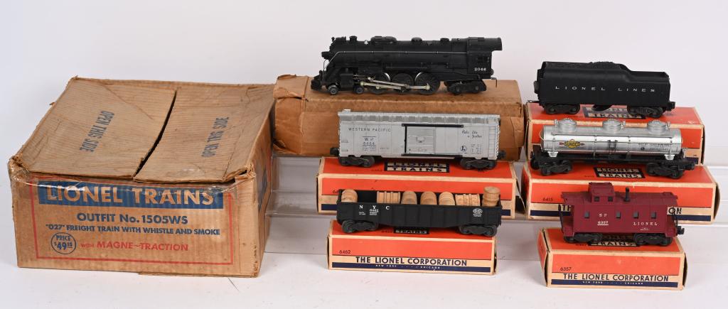 LIONEL #1505WS HUDSON FREIGHT SET w/ NOX (1 of 5)