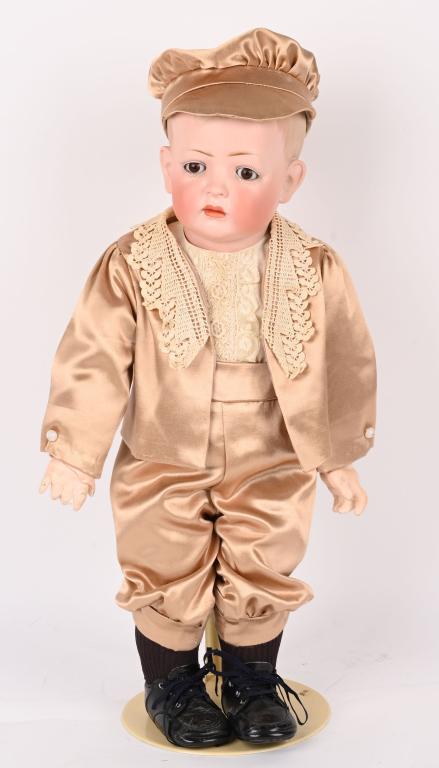 KLAY & HAHN BISQUE BOY DOLL (1 of 6)
