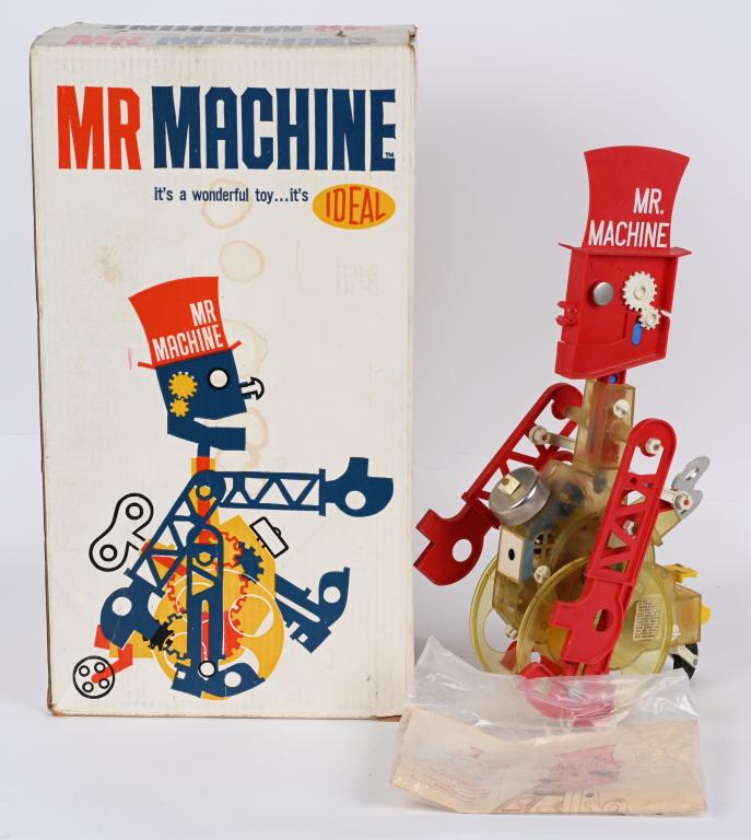 IDEAL WINDUP MR MACHINE ROBOT w/ BOX: Ideal windup Mr Machine Robot. All original and in great condition. Works Boxed