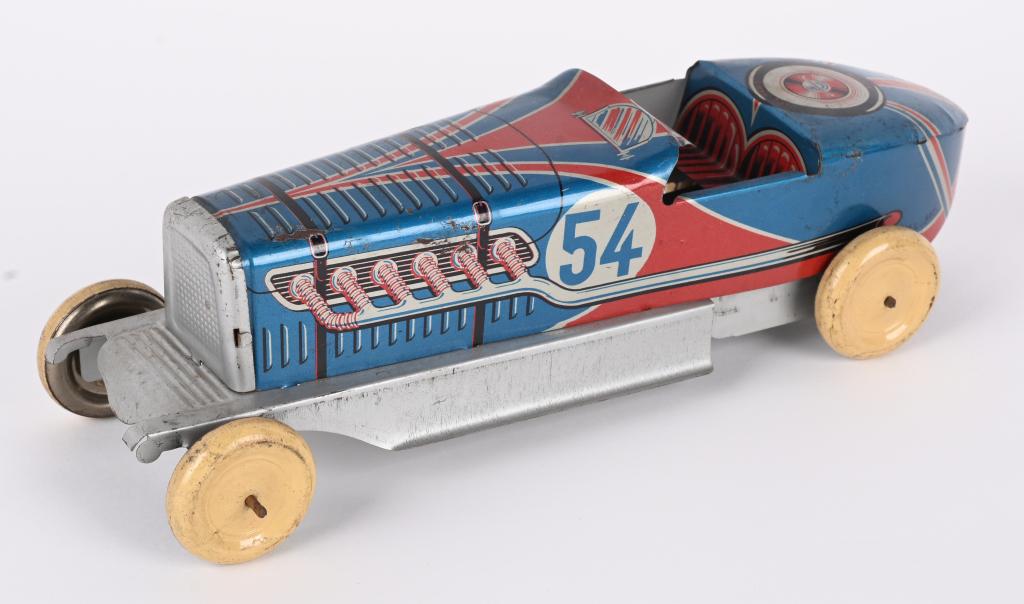 FRENCH TIN #54 RACE CAR (1 of 5)