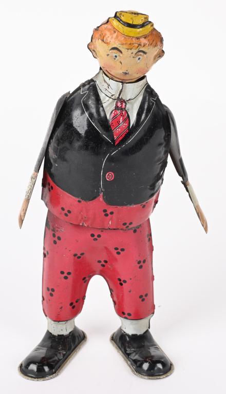 STRAUSS TIN WINDUP BOOB McNUTT (1 of 5)