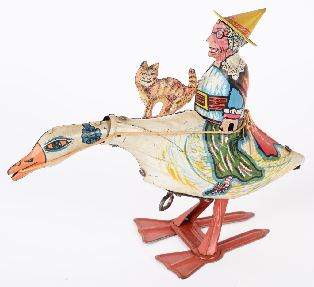 MARX TIN WINDUP MOTHER GOOSE (1 of 3)