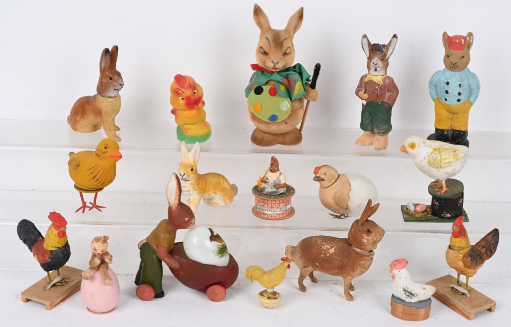 LOT OF EASTER CANDY CONTAINERS (1 of 6)