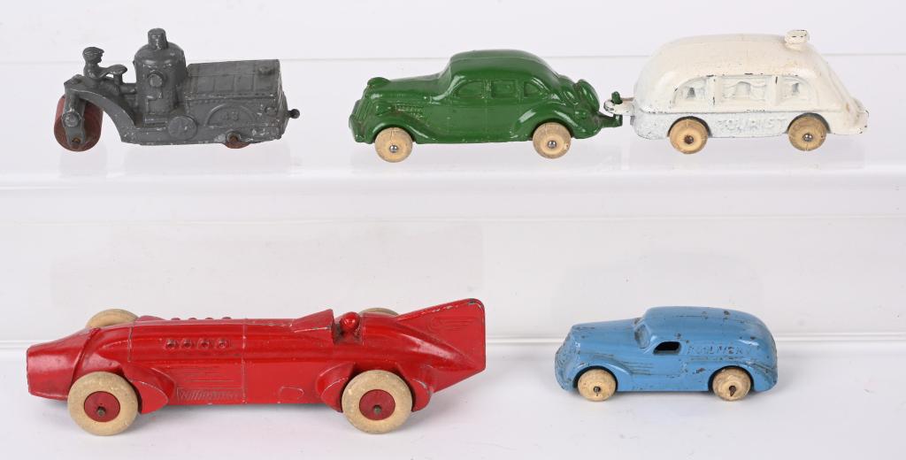 4- 1930's DIECAST AUTOMOTIVE TOYS (1 of 2)