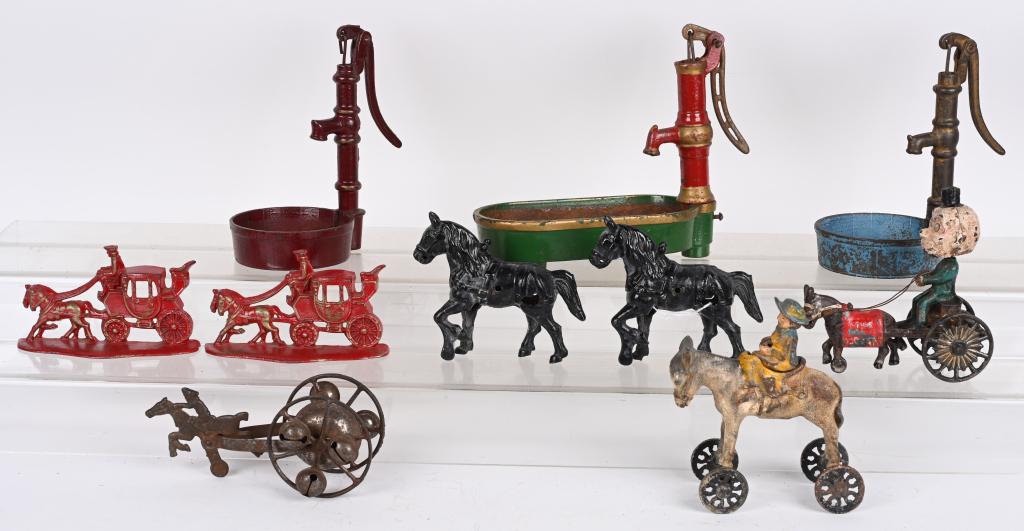 CAST IRON TOY LOT (1 of 4)