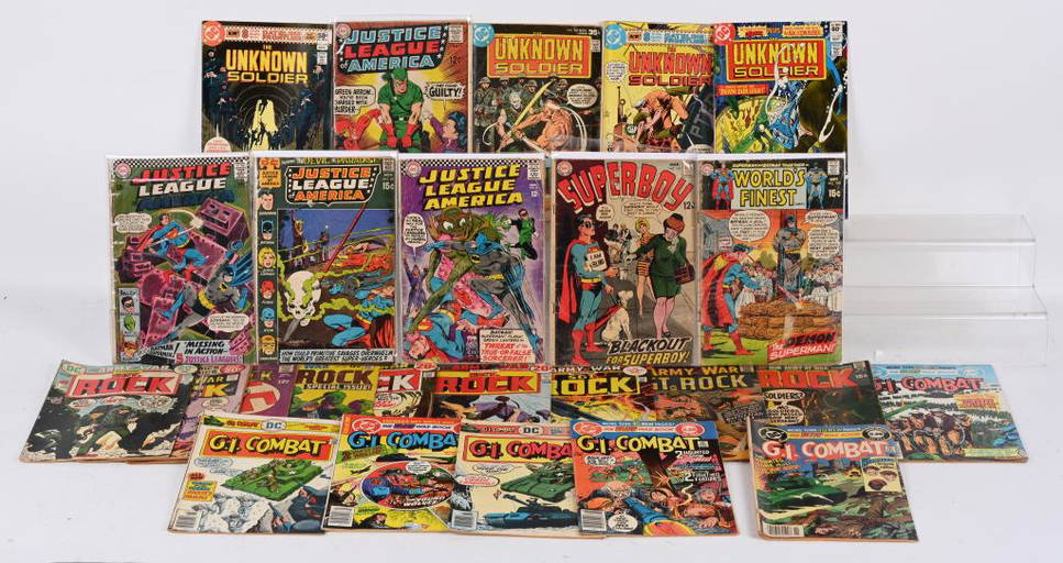 25 Silver & Bronze Age Comic Books