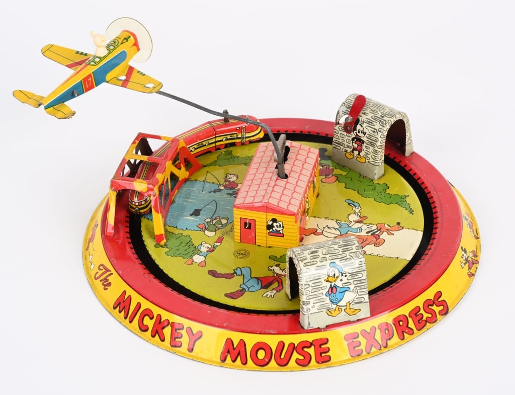 MARX TIN WINDUP MICKEY MOUSE EXPRESS (1 of 4)