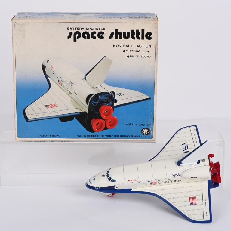 JAPAN BATTERY OP SPACE SHUTTLE w/ BOX (1 of 7)