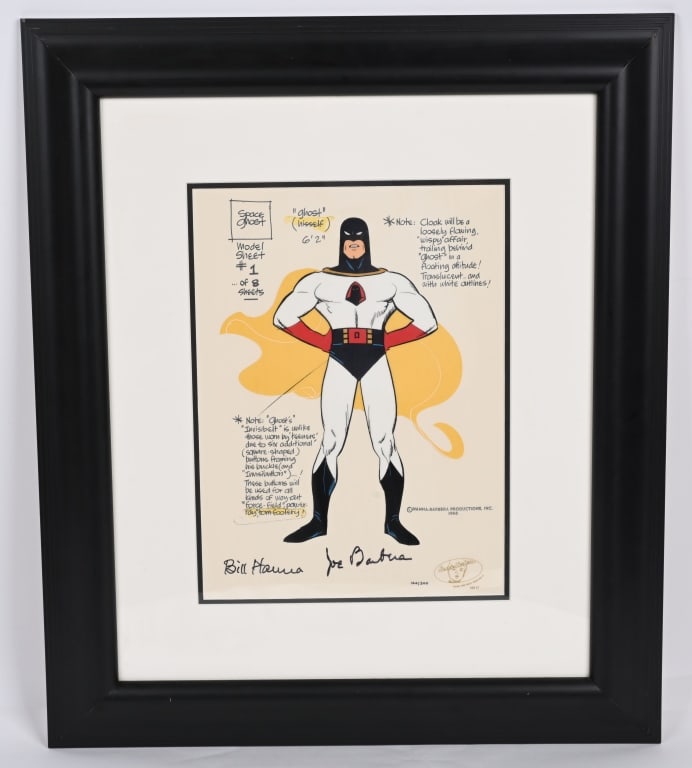 SPACE GHOST ANIMATION CEL (1 of 4)