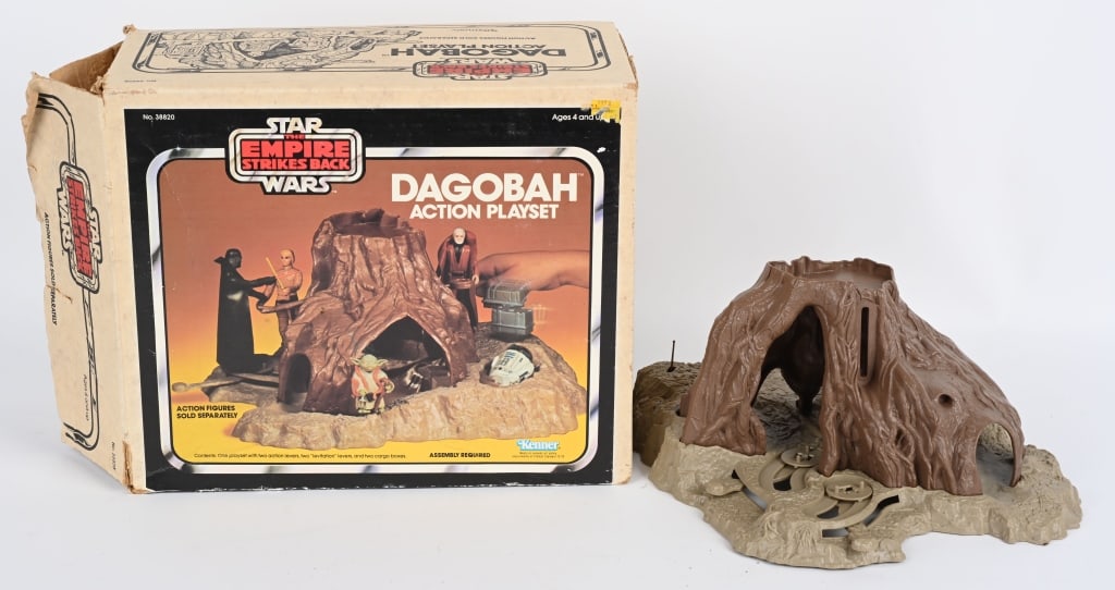 1981 STAR WARS ESB DAGOBAH ACTION PLAYSET w/ BOX (1 of 5)