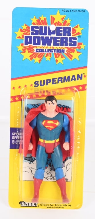 1986 KENNER SUPER POWERS SUPERMAN MOC Slim (1 of 3)