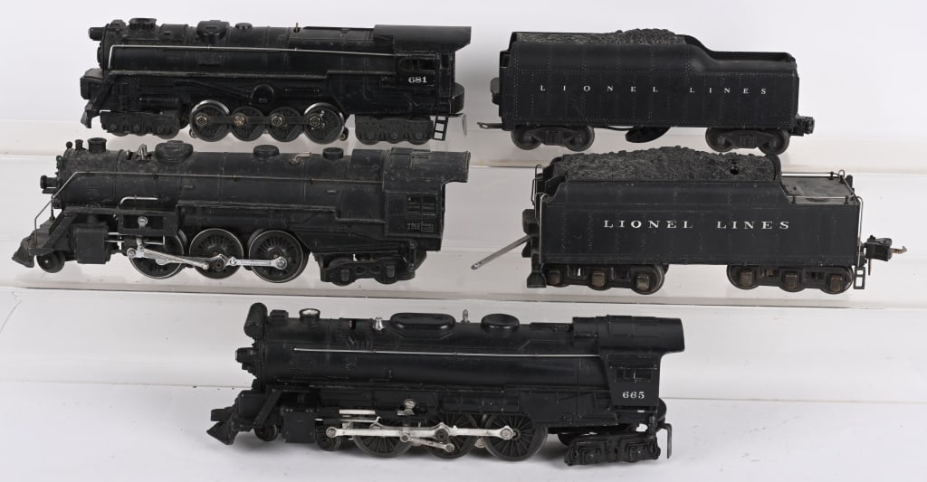 Lionel Train Engines Auction