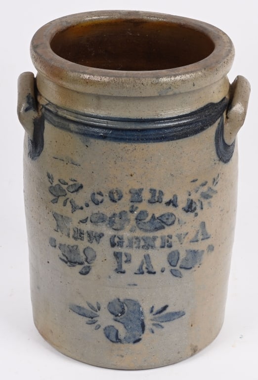 A. CONARD 3 GAL STONEWARE CROCK (1 of 5)