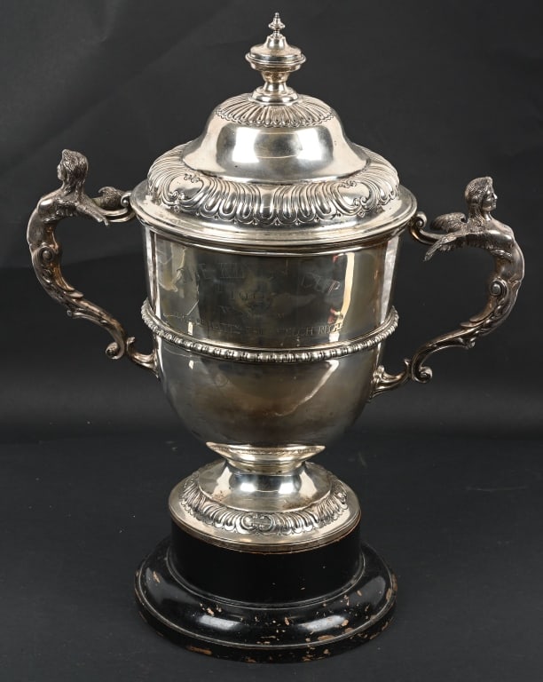 1907 KING'S CUP STERLING SILVER RUGBY TROPHY (1 of 8)