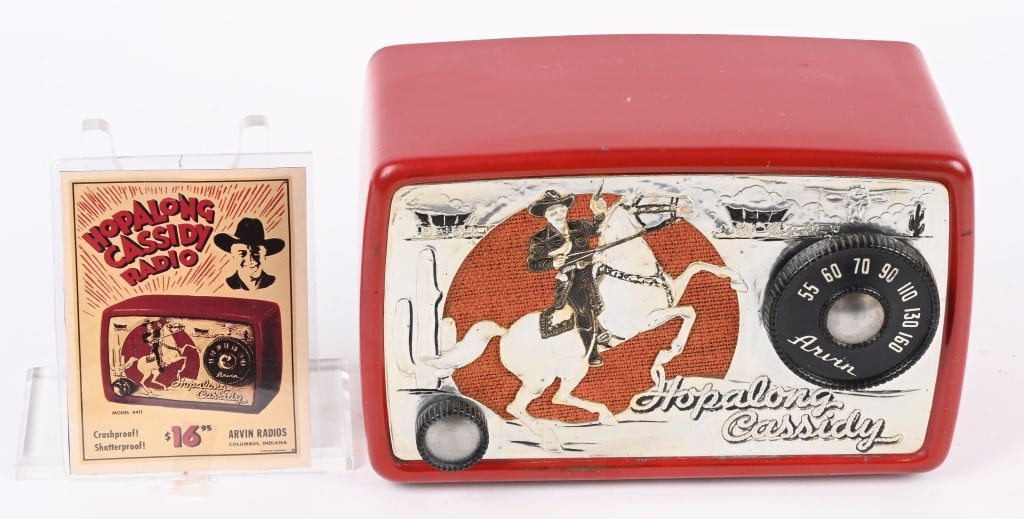 ARVIN HOPALONG CASSIDY RADIO (1 of 6)