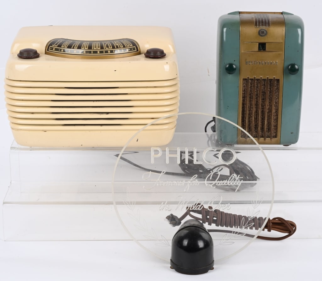 RADIOS & PHILCO SIGN (1 of 5)