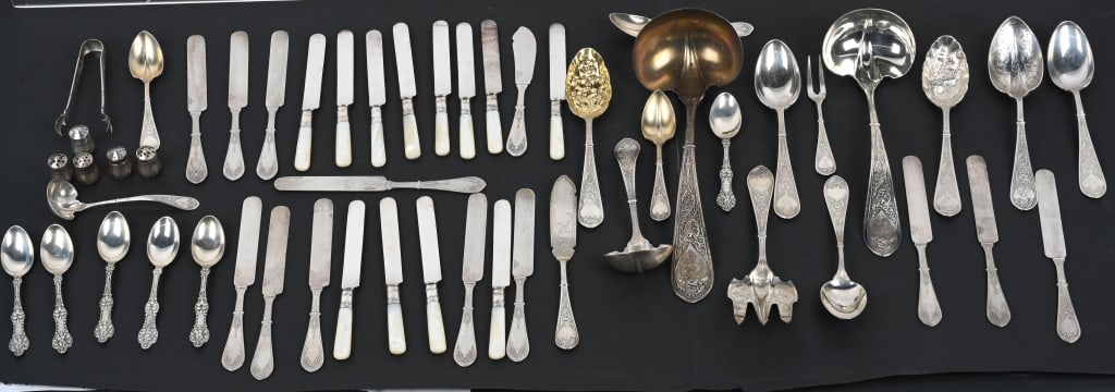 70- Troy Ounces of STERLING SILVER FLATWARE (1 of 9)