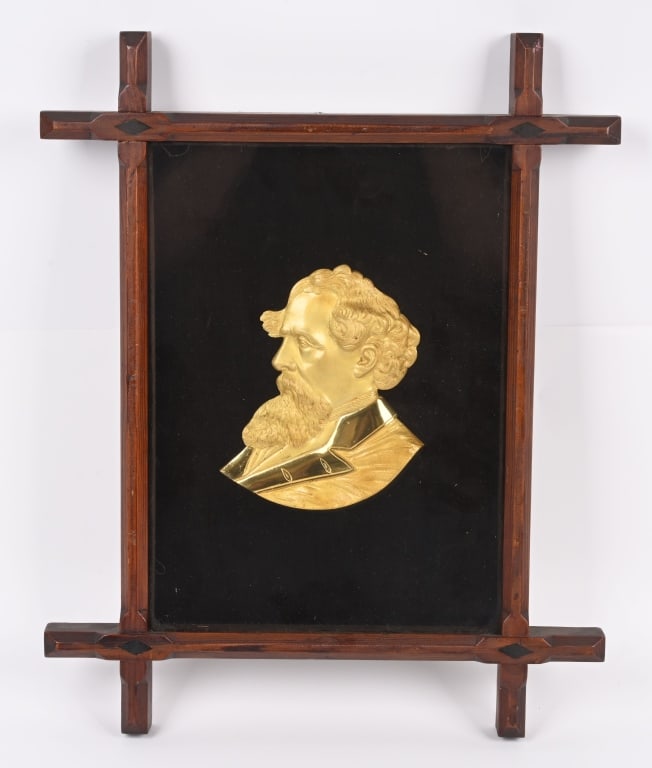 GUSTAVE CHARPENTIER COMPOSER BUST PLAQUE (1 of 3)