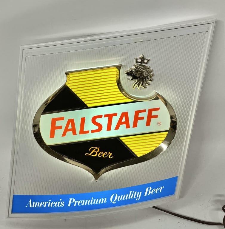 FALSTAFF BEER LIGHTUP SIGN (1 of 2)