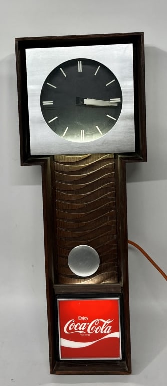 COCA COLA ELECTRIC CLOCK (1 of 2)