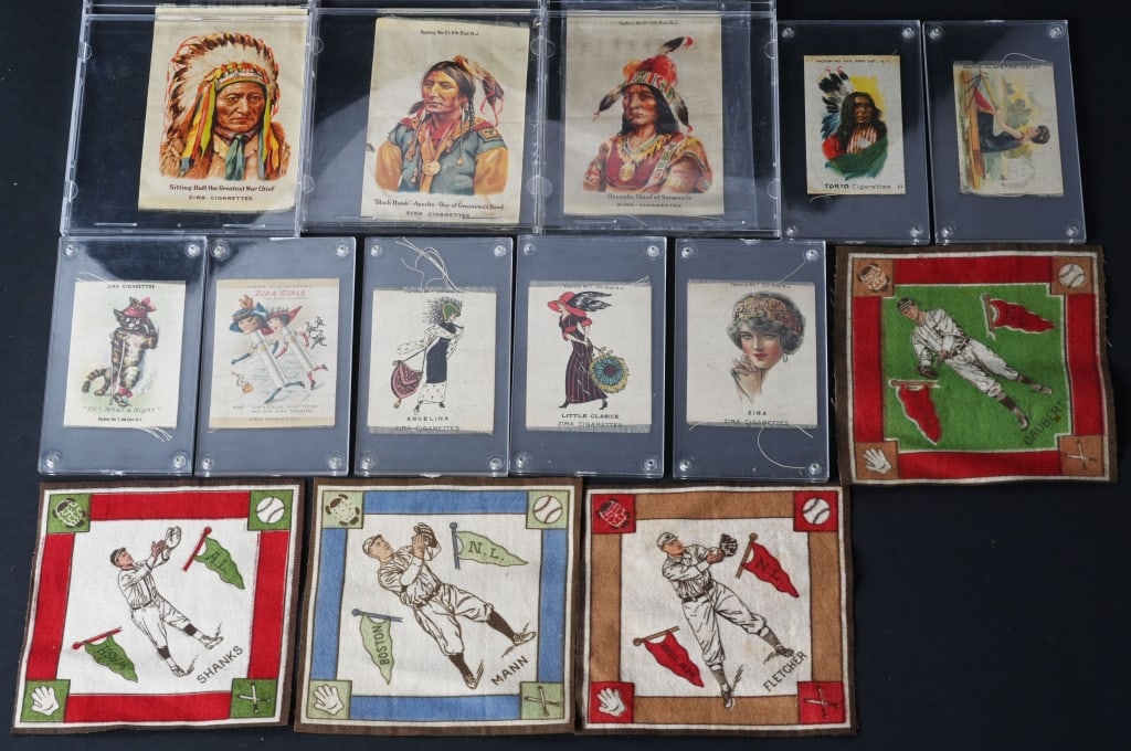 INDIAN, BASEBALL, & MORE TOBACCO SILKS (1 of 5)