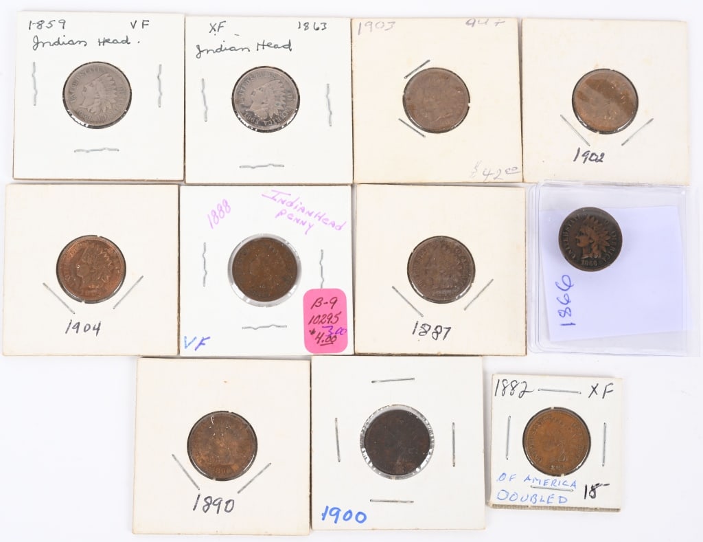 11- INDIAN HEAD CENTS (1 of 5)