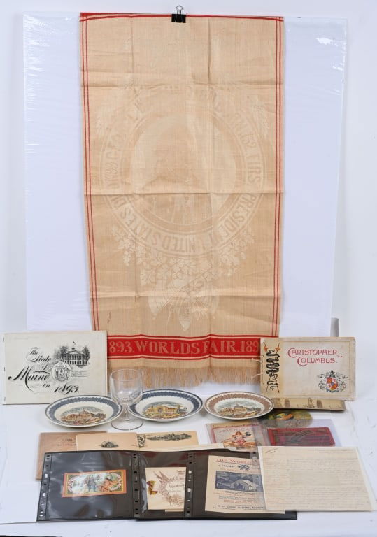 1893 COLUMBIAN EXPOSITION LOT (1 of 11)