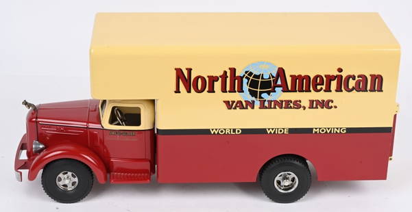 SMITH MILLER NORTH AMERICAN VAN LINES TRUCK: Fred Thompson Smith Miller North American Van Lines Truck. Great looking truck in all original wonderful condition. 21" Excellent