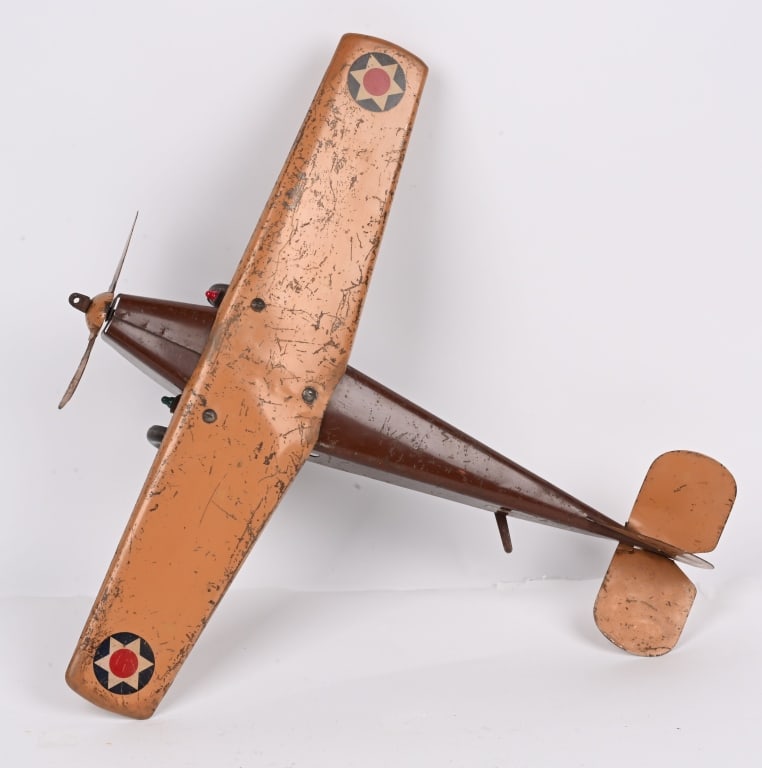 STEELCRAFT PRESSED STEEL US MAIL PLANE w/ LIGHTS (1 of 6)