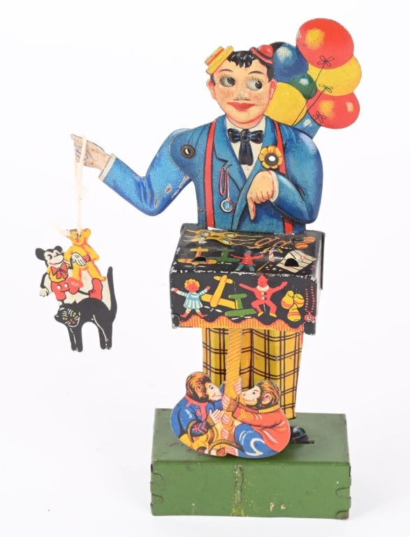 DISTLER TIN WINDUP MICKEY MOUSE BALLOON VENDOR (1 of 2)