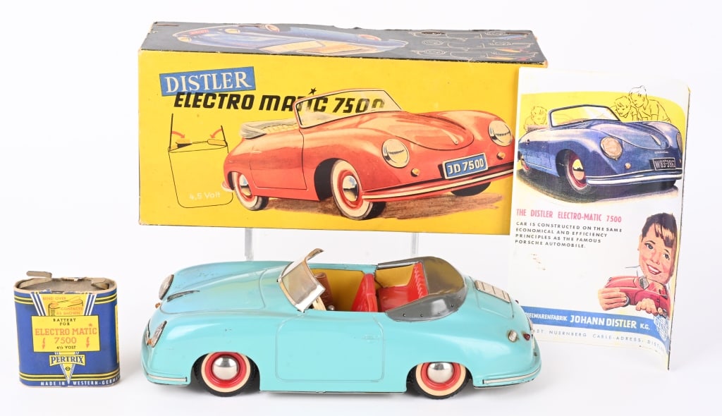DISTLER ELECTRO MATIC 7500 PORSCHE w/ BOX (1 of 9)