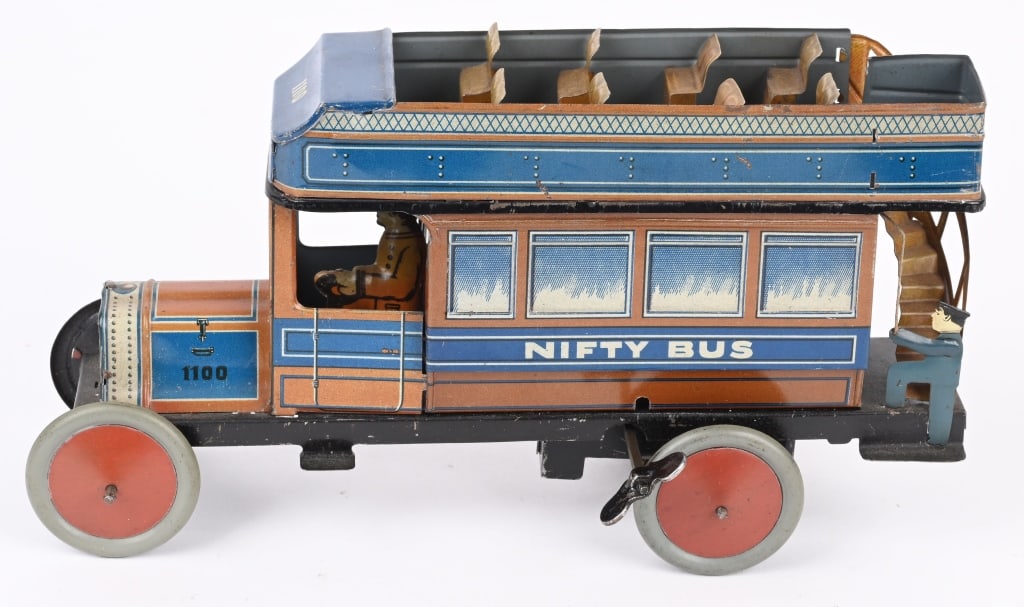 GERMAN CLOCKWORK NIFTY MAIN STREET BUS (1 of 7)