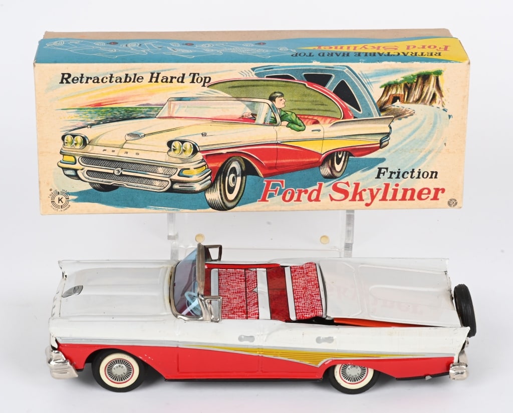 Cragstan Japan Ford Fairlane 500 Skyliner W/ Box Cragstan Japan Ford Fairlane 500 Skyliner W/ Box