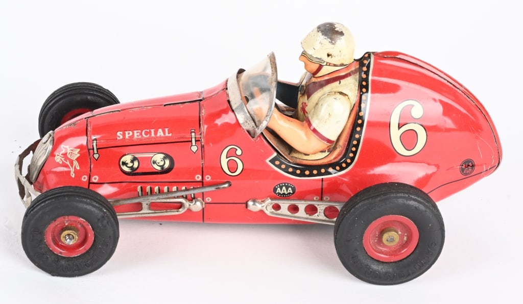 SANYO TIN FRICTION #6 SPECIAL MIDGET RACER (1 of 7)