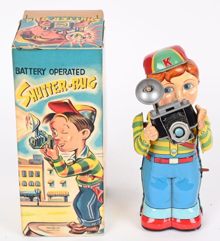 JAPAN BATTERY OP SHUTTER-BUG w/ BOX (1 of 9)