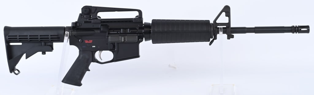 PALMETTO STATE ARMORY MODEL KAG-15 AR-15: SERIAL NUMBER: VOTE0005216. BARREL: 16-1/2". CALIBER: 5.56X45MM. MANUFACTURED: 2020S. Donald Trumps face is laser engraved on the left side of the mag well. Selector markings read "2016", "STILL YOUR/