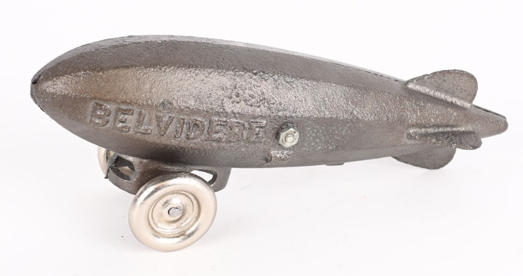 VINDEX CAST IRON BELVIDERE BLIMP (1 of 5)