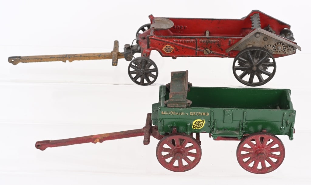ARCADE CAST IRON McCORMICK DEERING TOYS (1 of 3)
