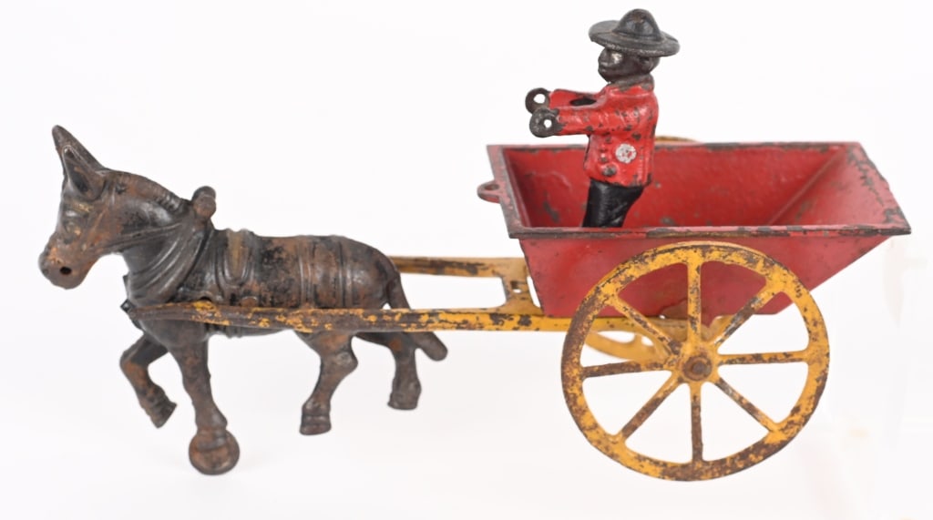 CAST IRON DONKEY CART (1 of 2)