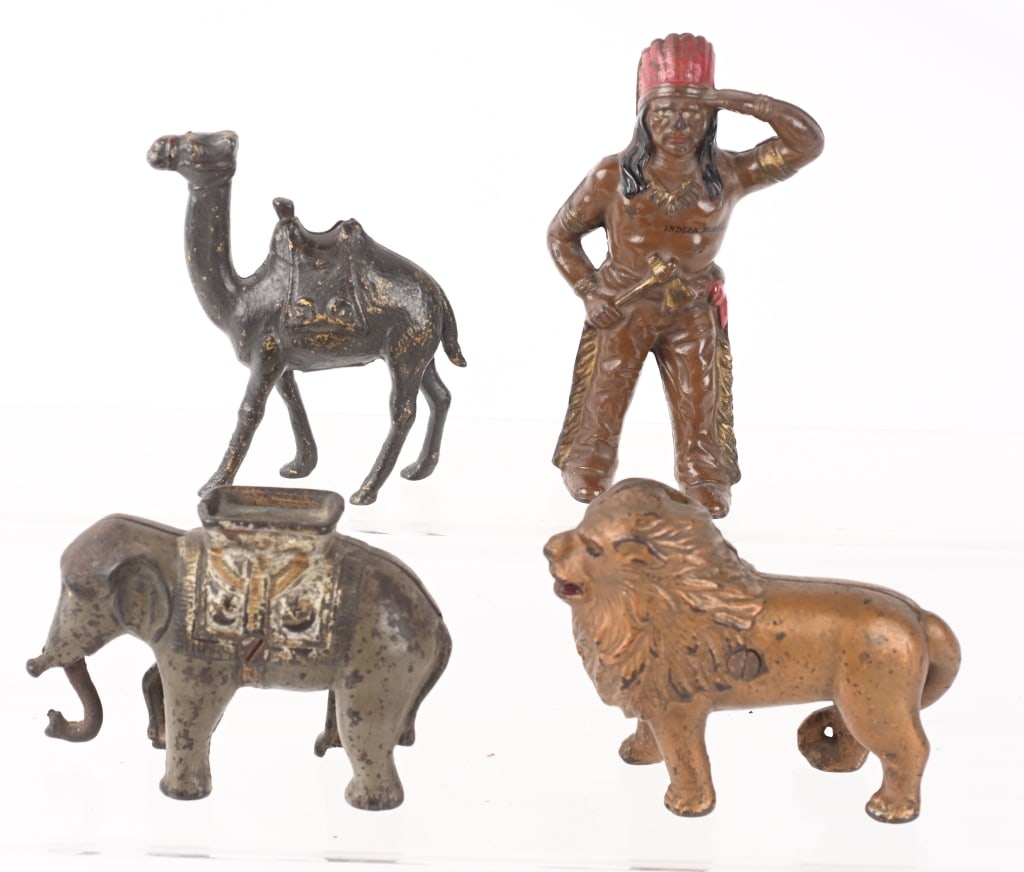 4- CAST IRON STILL BANKS (1 of 2)