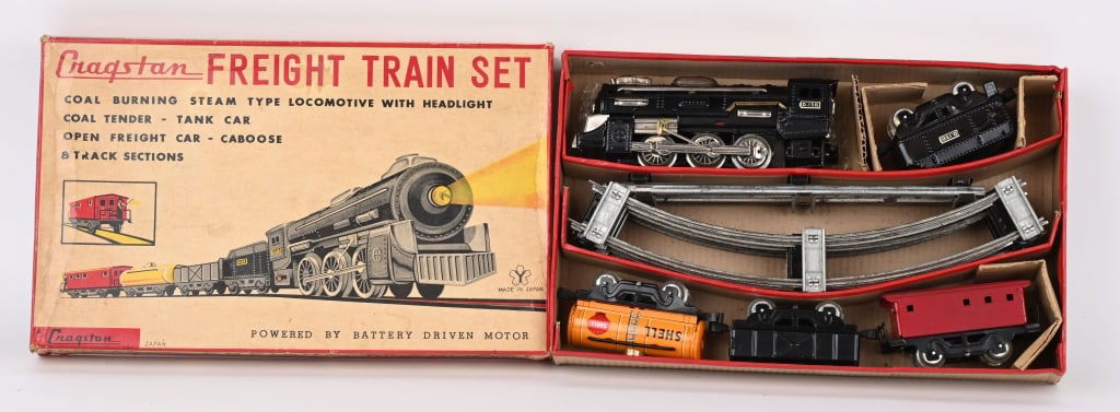 CRAGSTAN BATTERY OP FREIGHT TRAIN SET w/ BOX (1 of 3)