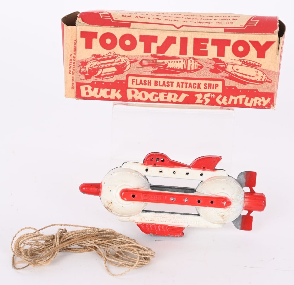 TOOTSIETOY BUCK ROGERS FLASH BLAST SHIP w/ BOX (1 of 4)