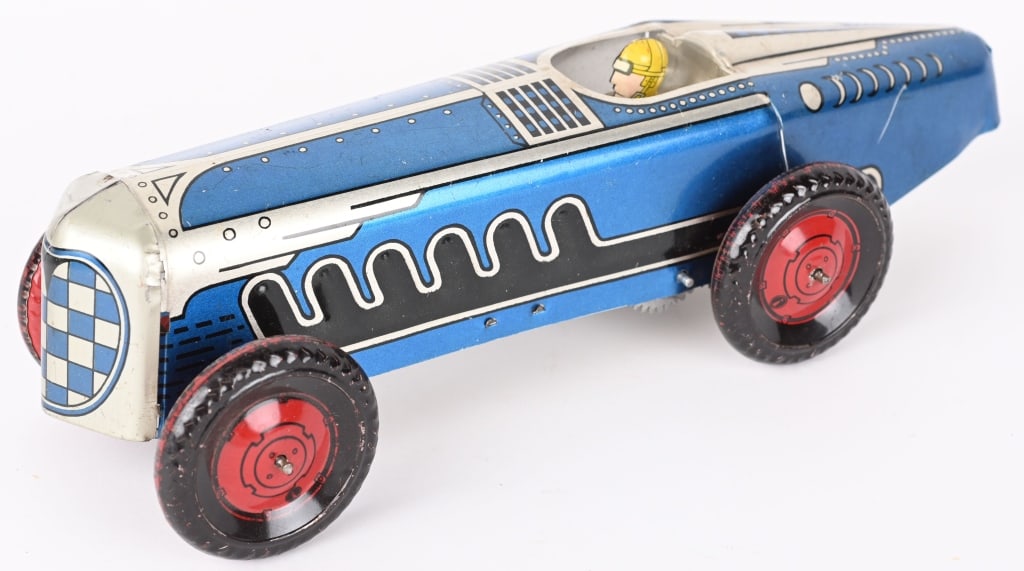 MARX TIN WINDUP RACER (1 of 4)